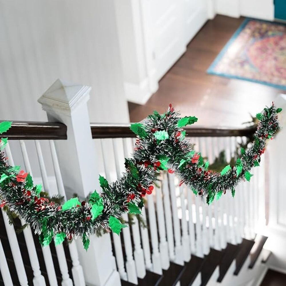 2PCS Reusable 2M Christmas Gar - огляд і ціна Tinsel Garland Decoration
