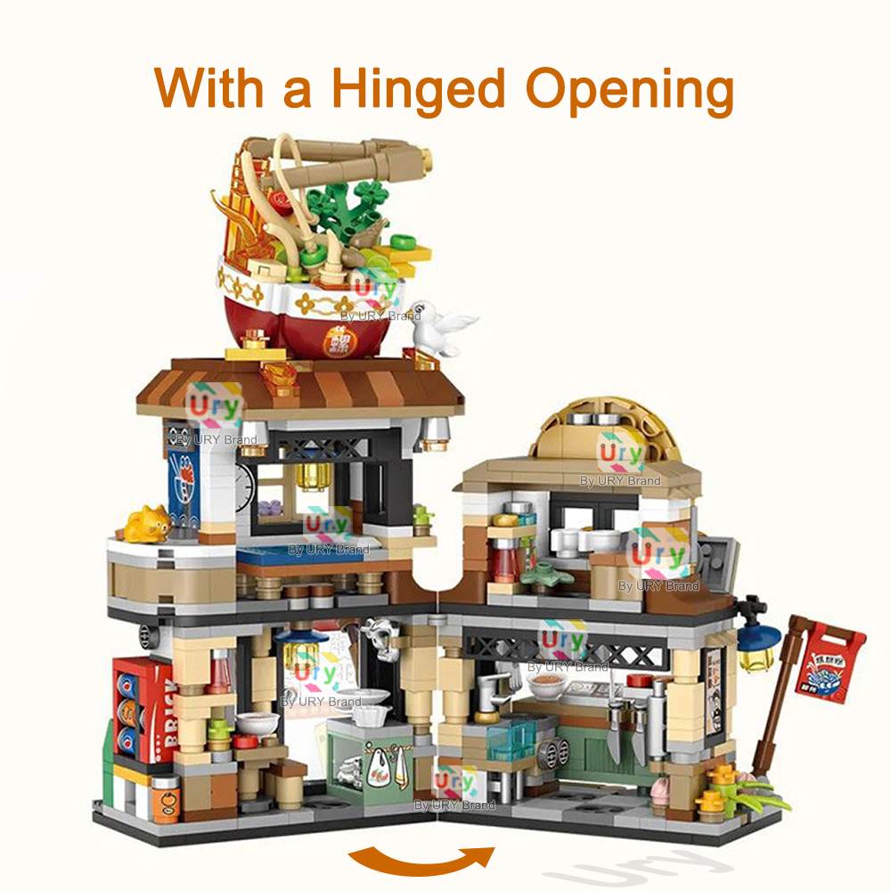 Mini City Japanese Street View - огляд і ціна Lego Set City