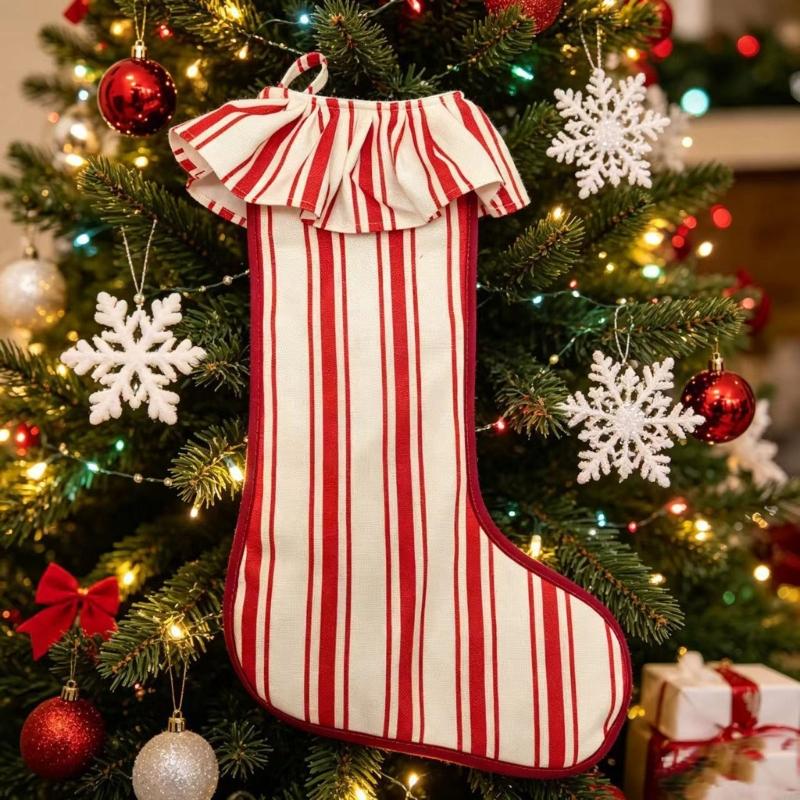 Christmas Stocking Burlap Text - огляд і ціна Christmas Stocking Hanging