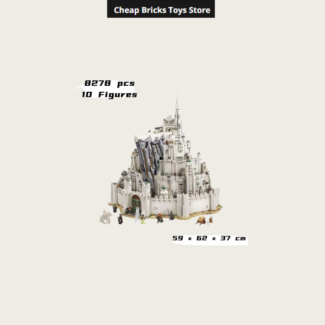 Cheapest 8278pcs Bricks The Ci - огляд і ціна Lego Set City