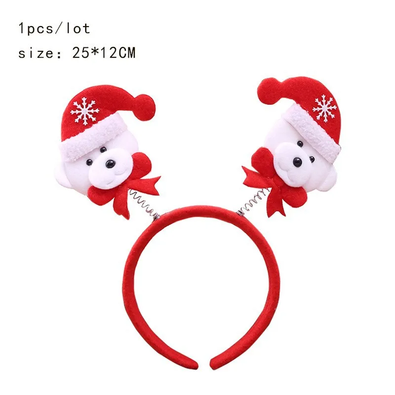 10pcs Christmas Hairband Xmas  - огляд і ціна Reindeer Antlers Headband