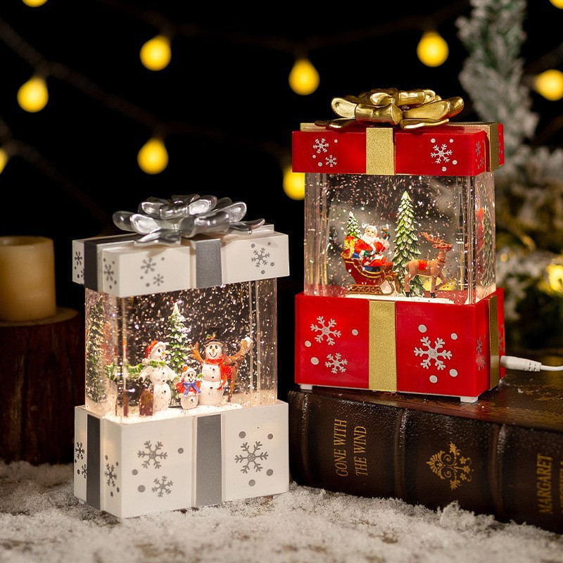 Automatic Snow Globe Music Box - огляд і ціна Snow Globe Musical