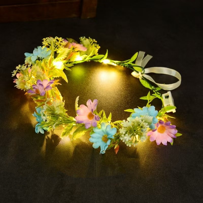 Luminous Floral Wreath LED Flo - огляд і ціна Led Fairy String Lights