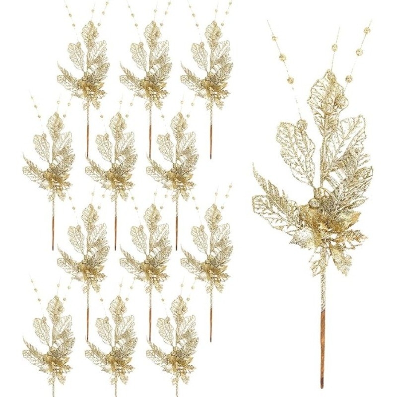 Glitter Artificial Flower Berr - огляд і ціна Christmas Wreath Fake