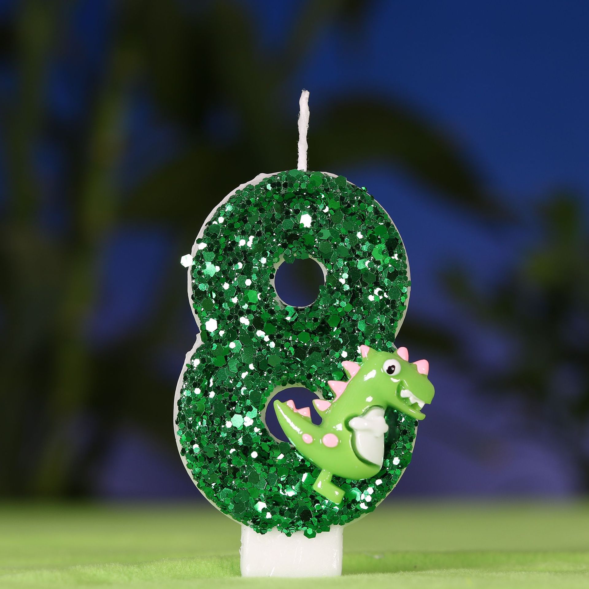 Cartoon Dinosaur Digital Birth - огляд і ціна Holiday Candle Set