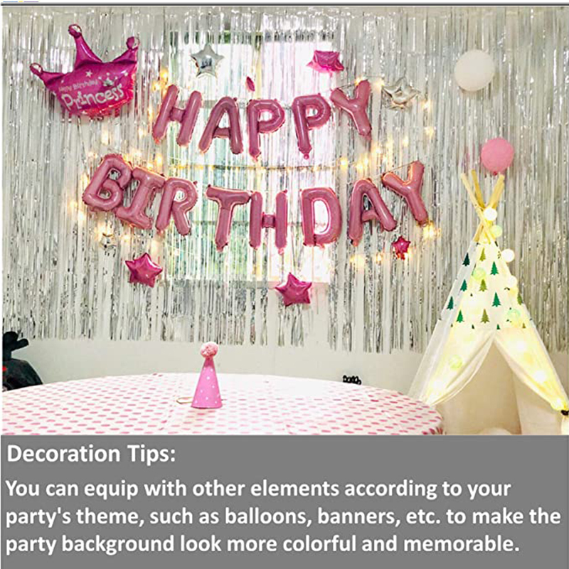 Cheap as a Party Metallic Tins - огляд і ціна Tinsel Garland Decoration