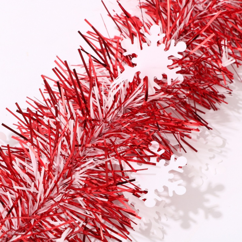 1pc Christmas Tinsel Snowflake - огляд і ціна Tinsel Garland Decoration