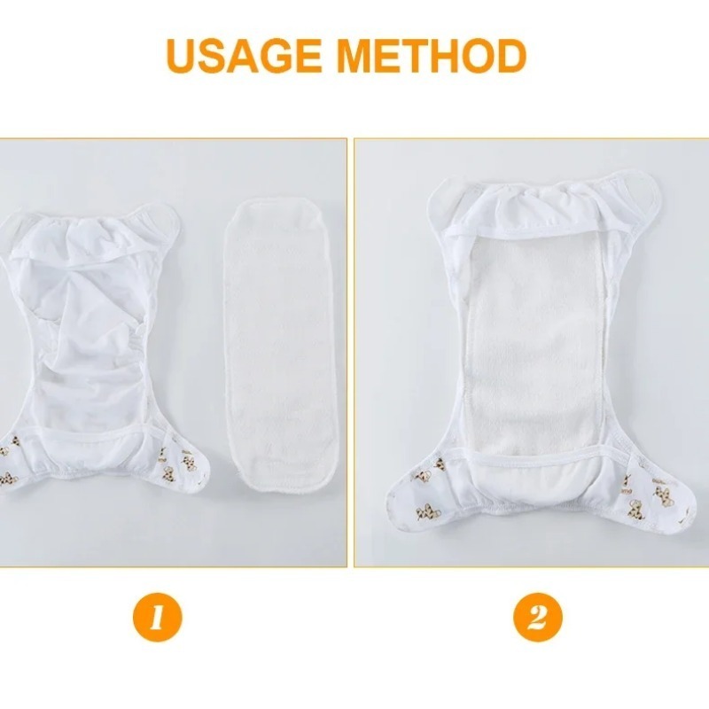 2/5/10Pcs Baby Diapers Reusabl - огляд і ціна Pampers Diaper Premium Care