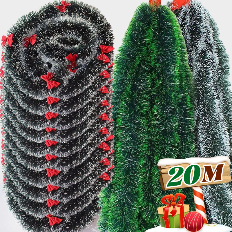 Christmas Tinsel Ribbons Strip - огляд і ціна Tinsel Garland Decoration