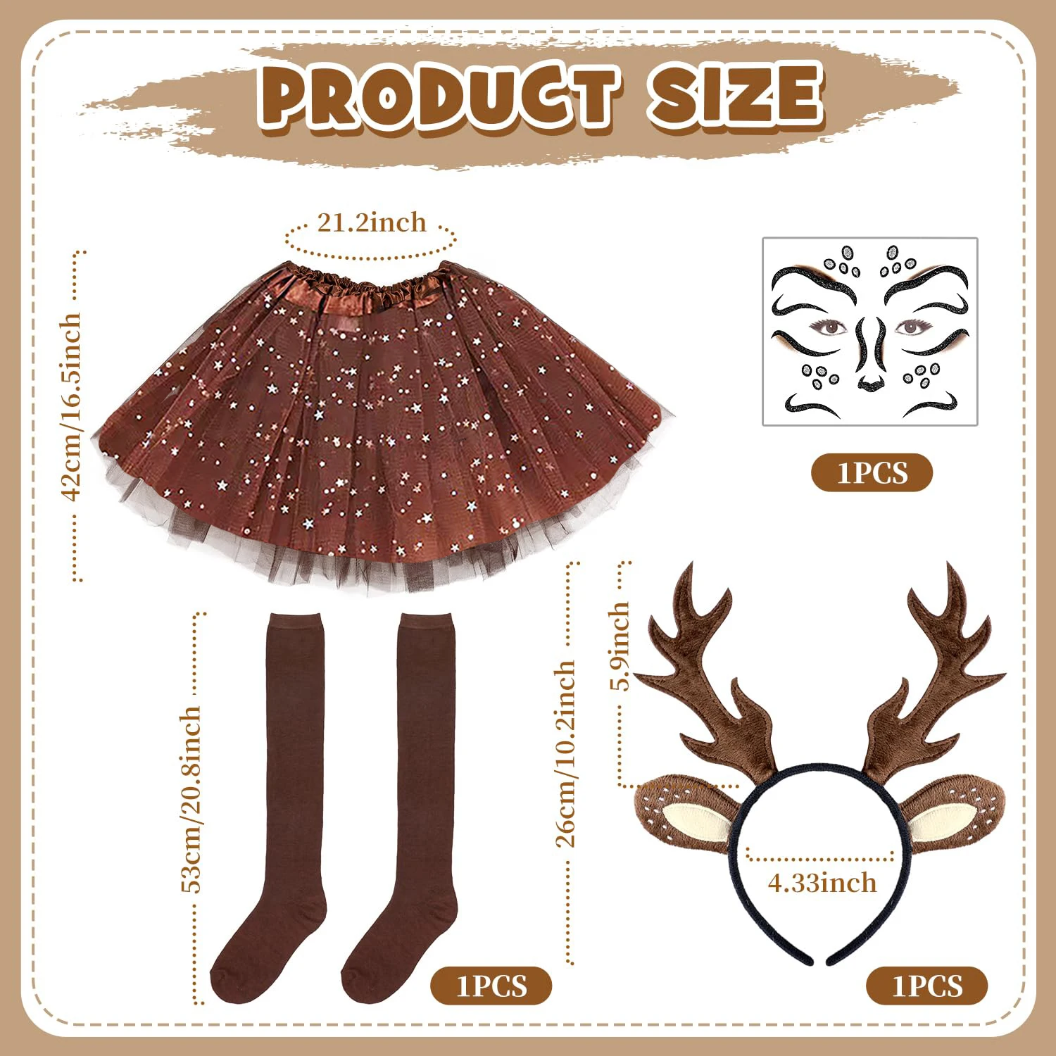 Carnival Deer Costume Women De - огляд і ціна Reindeer Antlers Headband