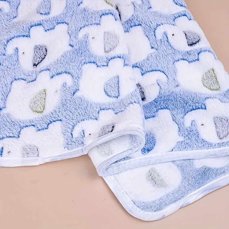 Soft and Cozy Cartoon Elephant - огляд і ціна Christmas Throw Blanket
