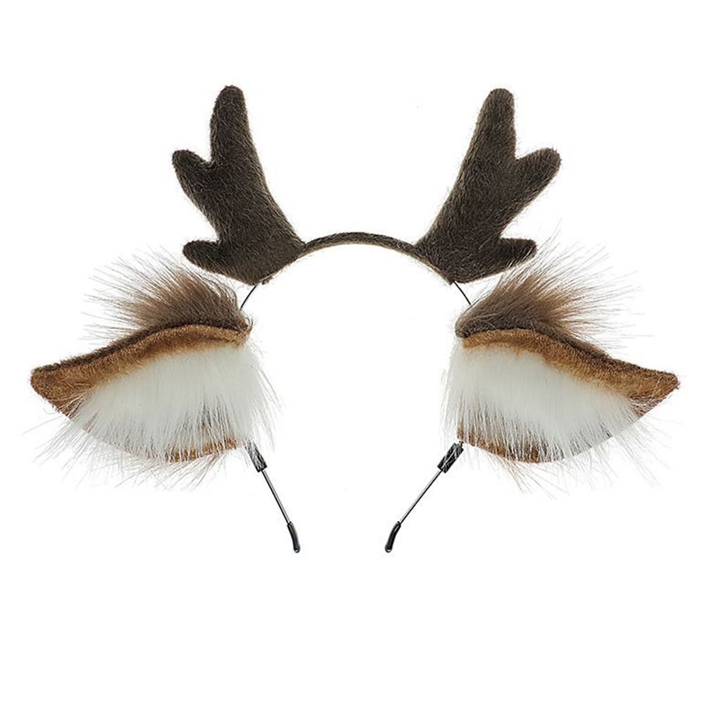 Deer Ears Reindeer Antler Head - огляд і ціна Reindeer Antlers Headband
