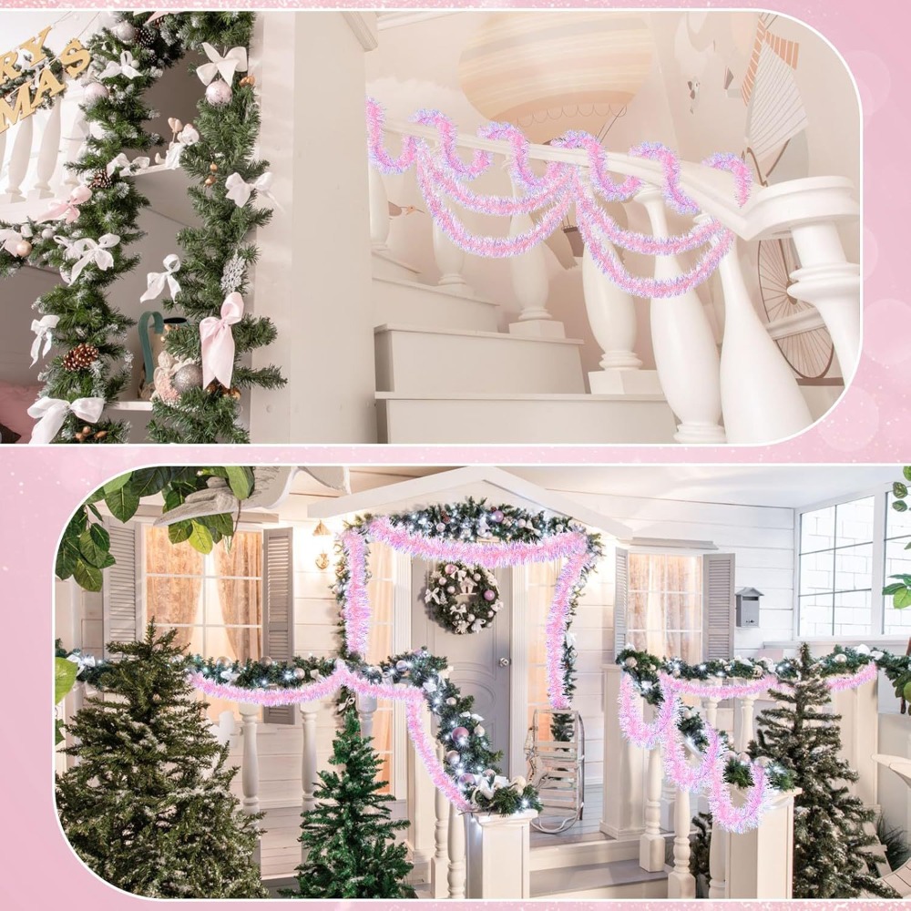 2M/9CM Christmas Decorations S - огляд і ціна Tinsel Garland Decoration