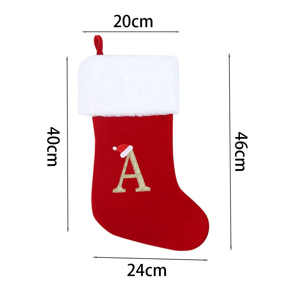 New Creative Alphabet Christma - огляд і ціна Christmas Stocking Hanging