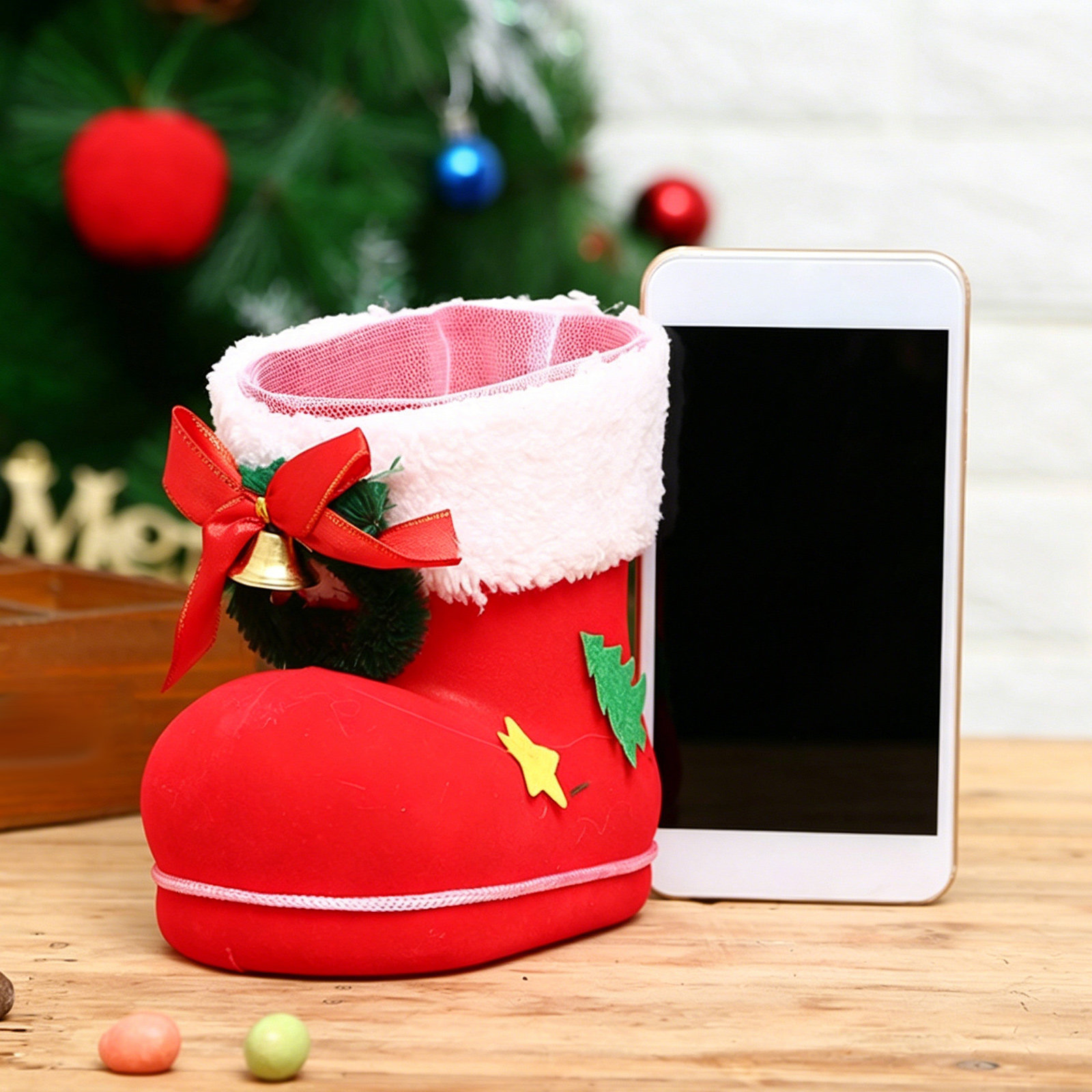 2Pcs Christmas Stocking Gift B - огляд і ціна Christmas Stocking Hanging