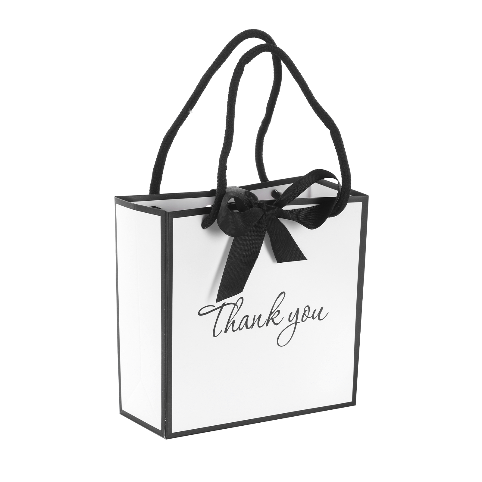 50Pcs Thank You Gift Bag with  - огляд і ціна Ribbon Bow Gift