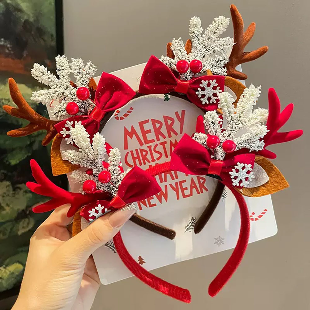 Cute Hair Accessories Velvet C - огляд і ціна Reindeer Antlers Headband