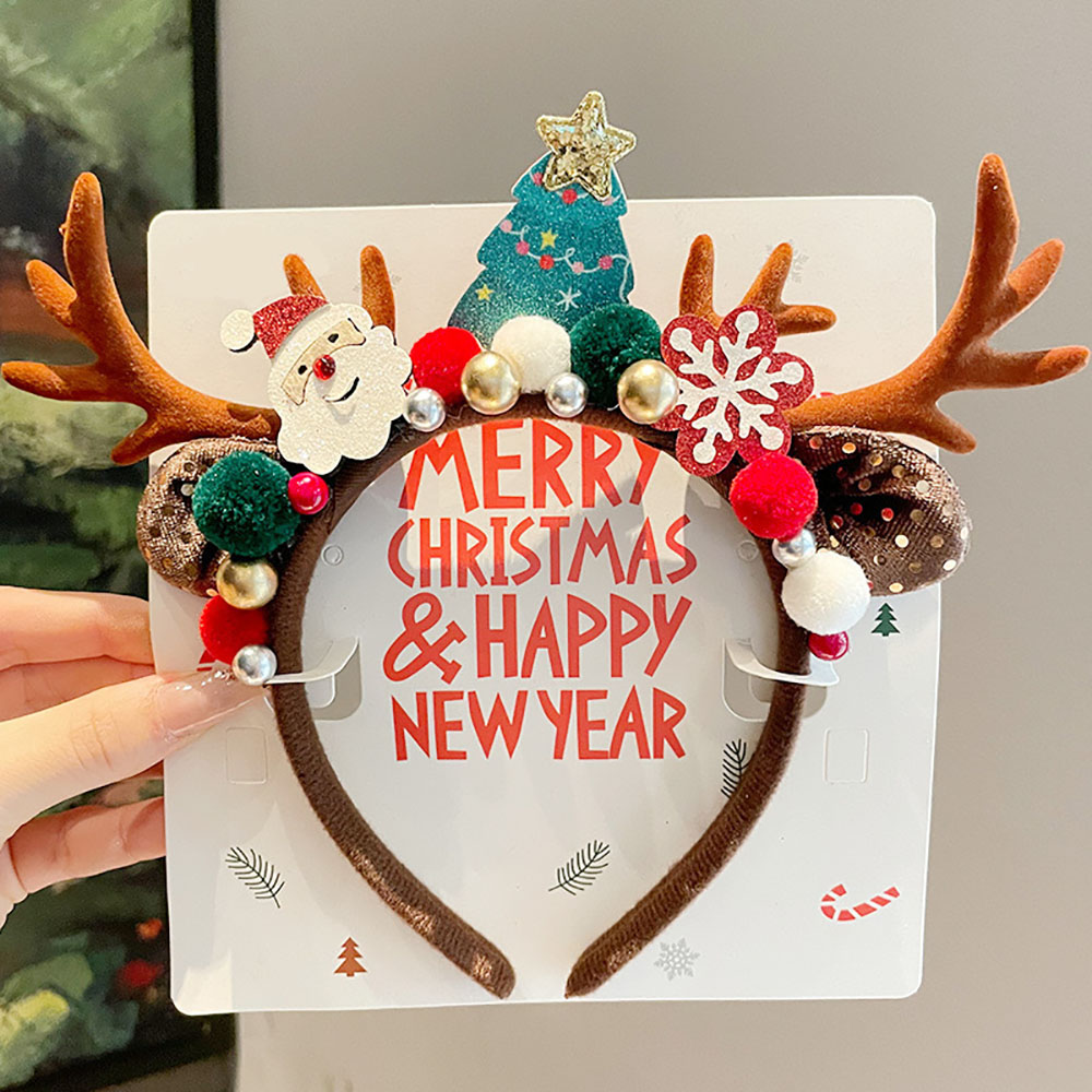 Cute Hair Accessories Velvet C - огляд і ціна Reindeer Antlers Headband