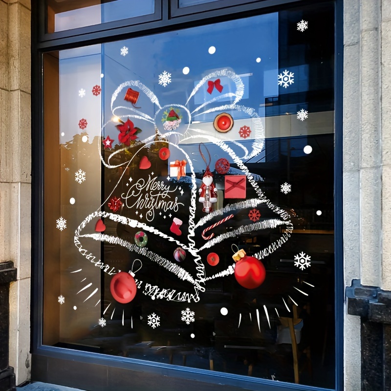 Christmas Stickers Snowflake T - огляд і ціна Snowflake Window Decal