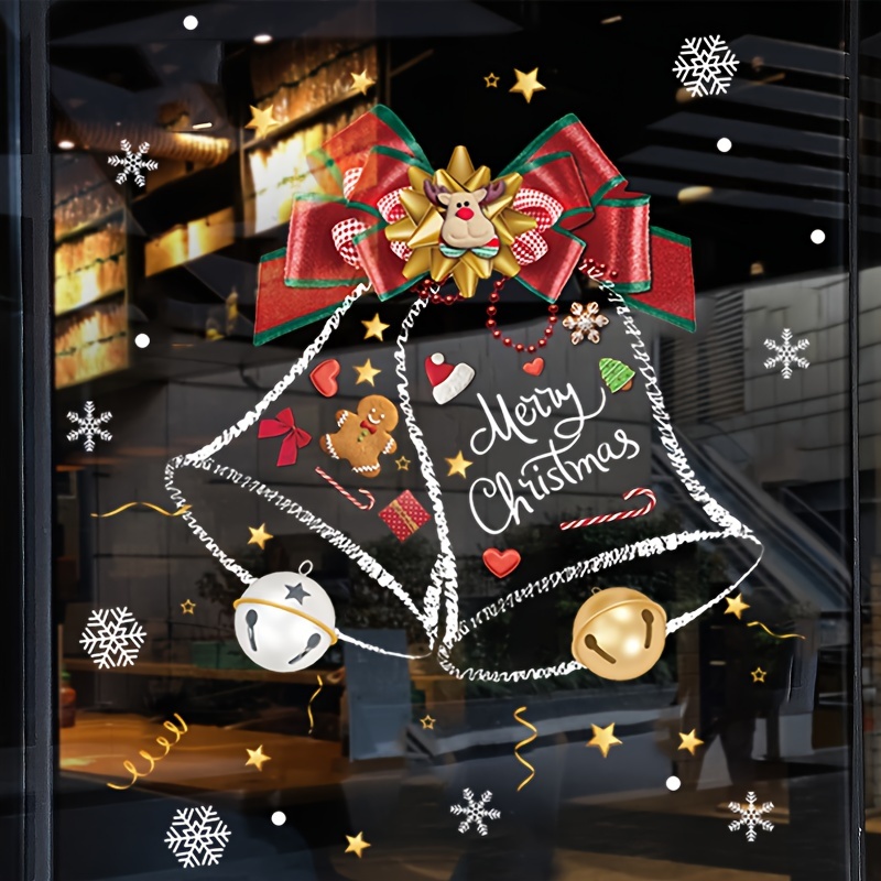 Christmas Stickers Snowflake T - огляд і ціна Snowflake Window Decal