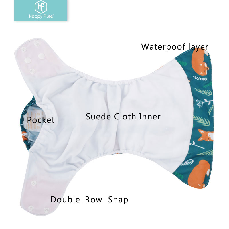HappyFlute 8 diapers+8 Inserts - огляд і ціна Pampers Diaper Premium Care