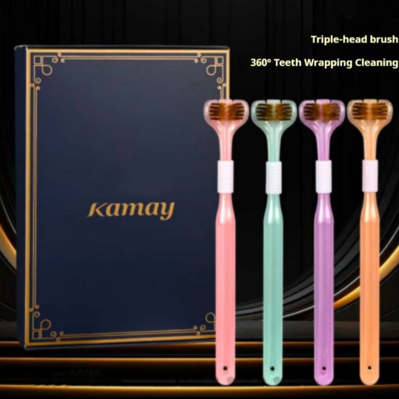 4-piece set of toothbrushes in - огляд і ціна Gift Box Wrap Set